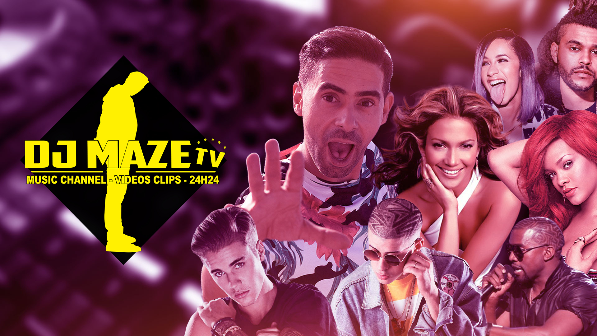 Nouveau concept, « Dj Maze Tv », sur les réseaux sociaux YouTube et Twitch.