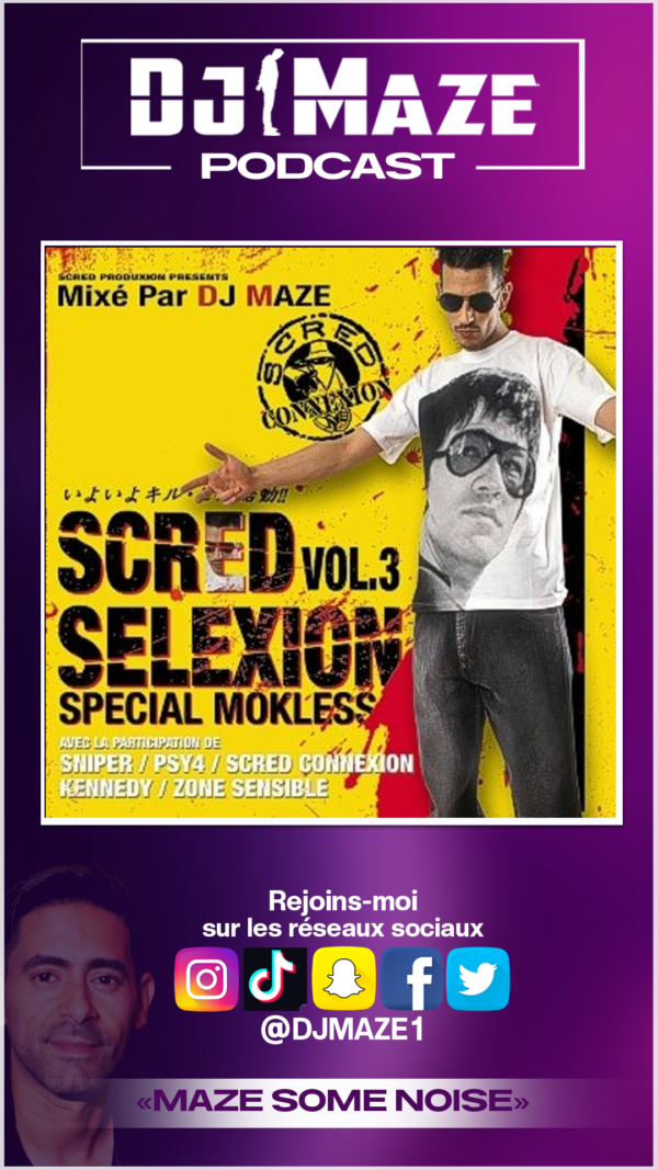 DJ MAZE - SCRED SELEXION (Mix tape)